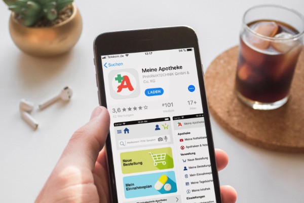 App Meine Apotheke auf Ihrem Smartphone